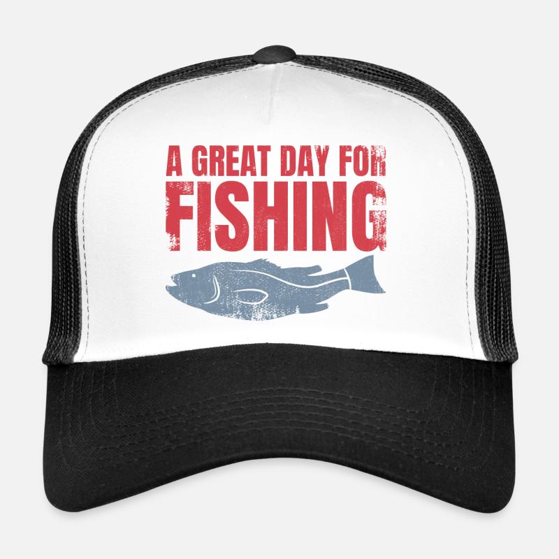 Fishing slogan Trucker Cap