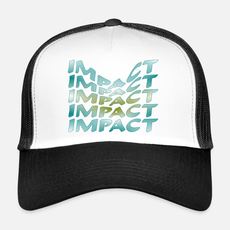 Zone of maximum impact Trucker Cap