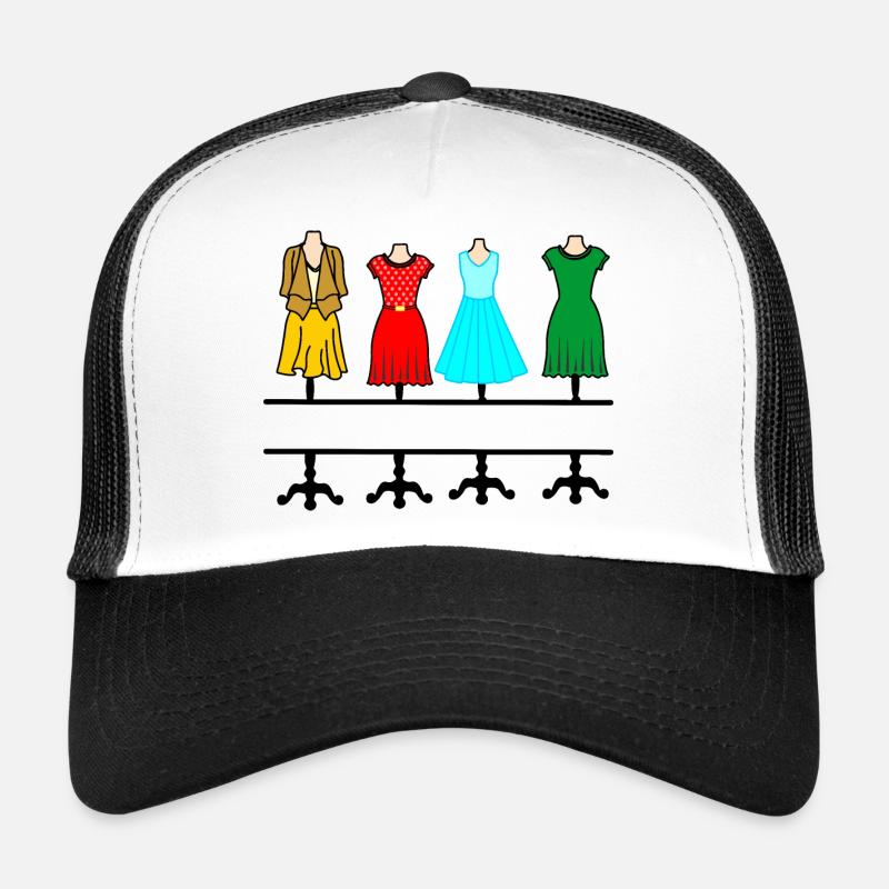 Mode féminine avec espace de texte Casquette trucker 
