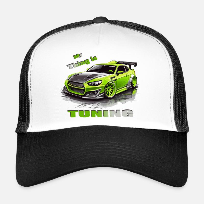 Tuning Voiture Casquette trucker 