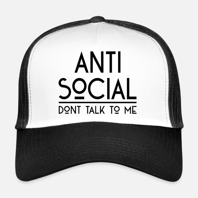 AntiSocial IV B Casquette trucker 