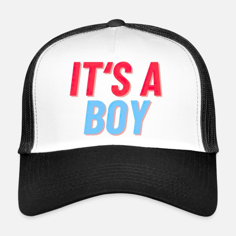 It s a Boy - Es ist ein Junger - Geburt Reveal Trucker Cap