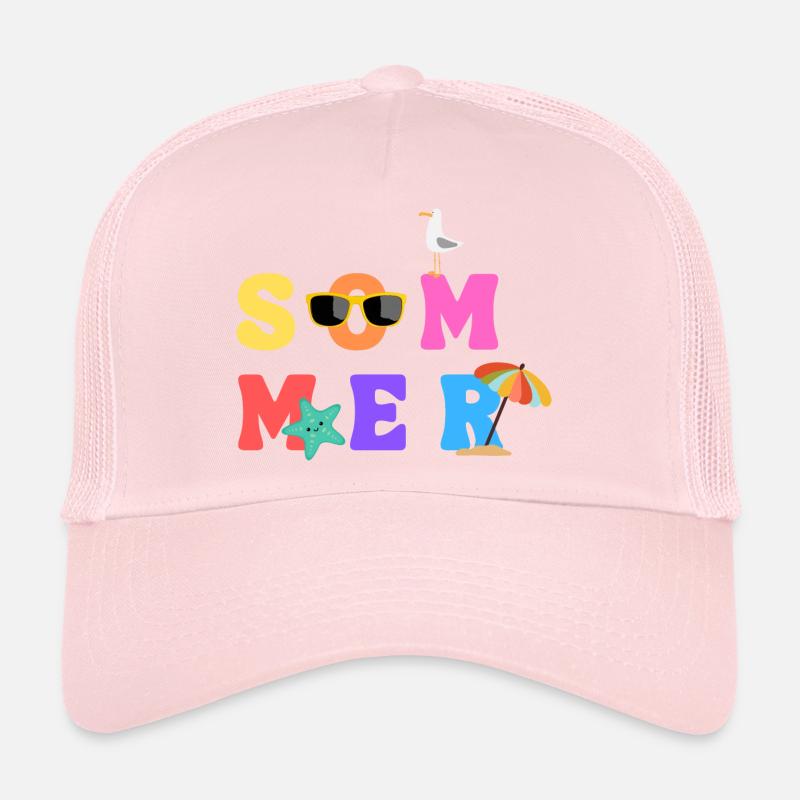 Sommer - Été - Sommerliebe - Sonne - Dim Casquette trucker 