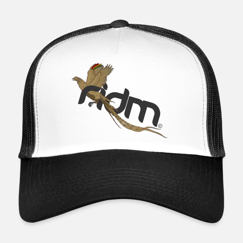 ridm rasta pheasant Trucker Cap