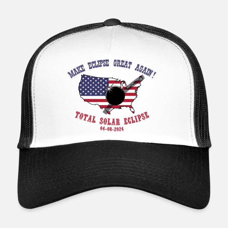 Total Solar Eclipse 2024 Trucker Cap