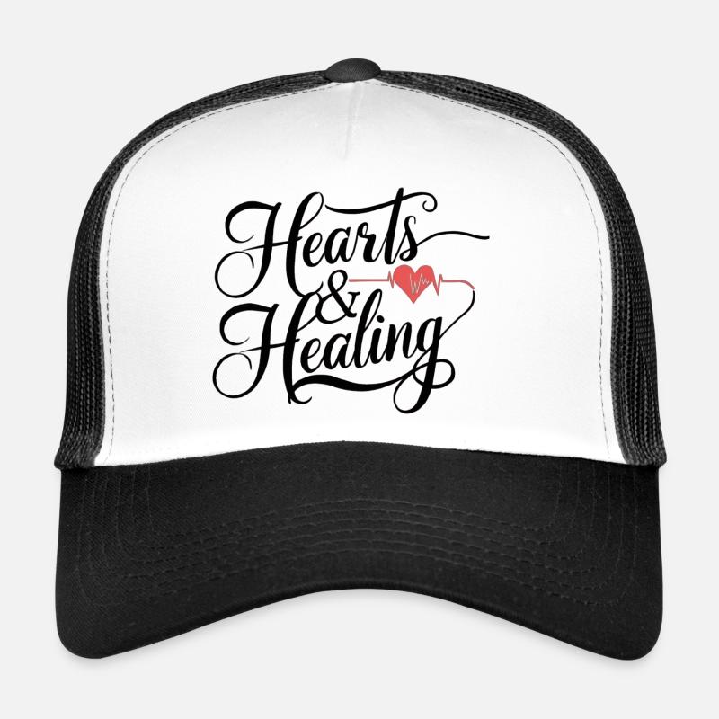 Cœurs et guérison Casquette trucker 