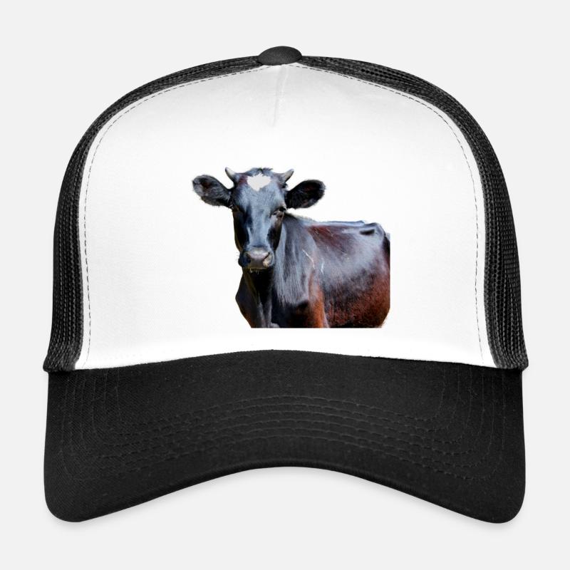 Vache - Trucker Cap - Weiß/Schwarz
