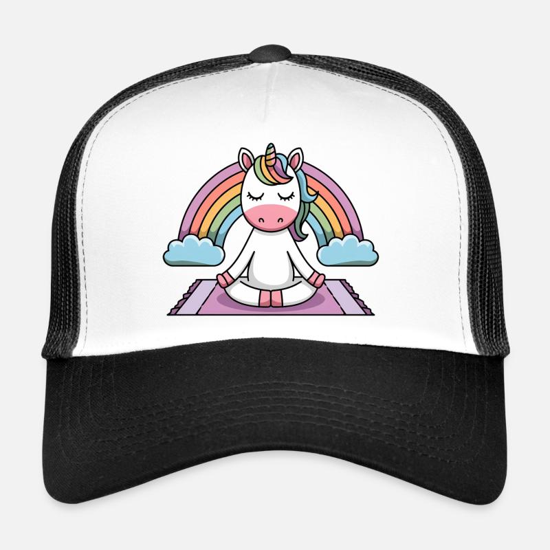 licorne de yoga Casquette trucker 