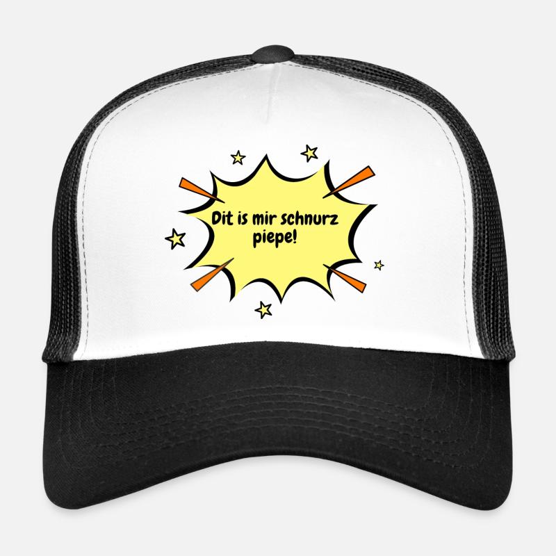 Berlin Dit is mir schnurz piepe ! Casquette trucker 