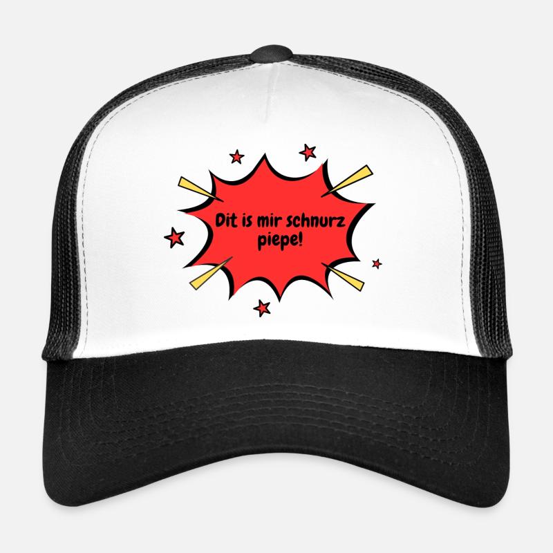 Berlin dit is mit schnurz piepe Casquette trucker 