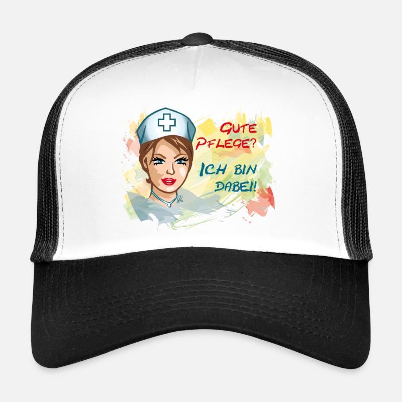 Nurse Gute Pflege? Ich Bin Dabei Trucker Cap
