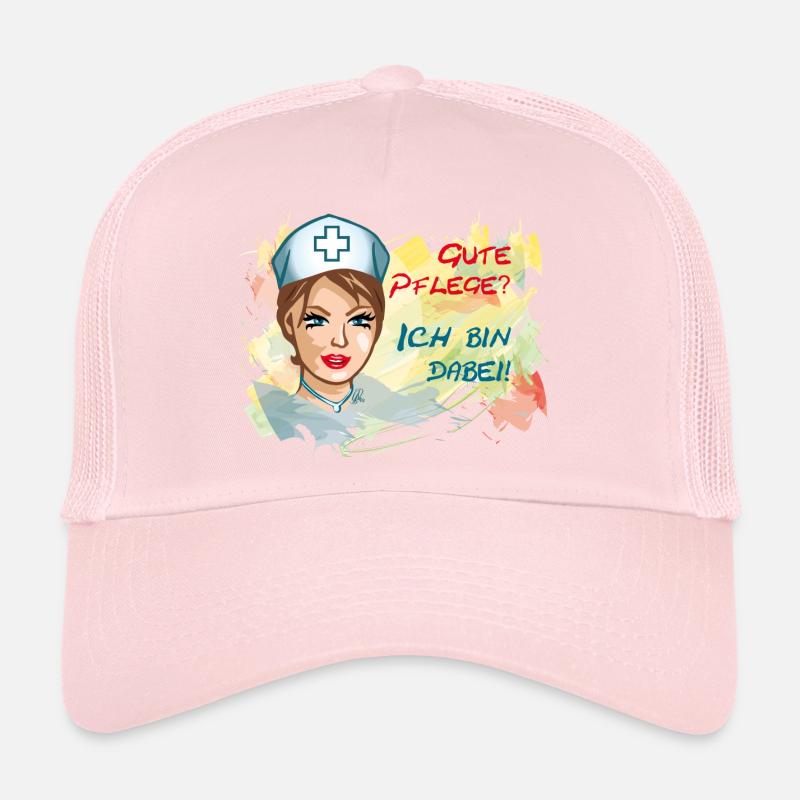 Nurse Gute Pflege? Ich Bin Dabei Trucker Cap