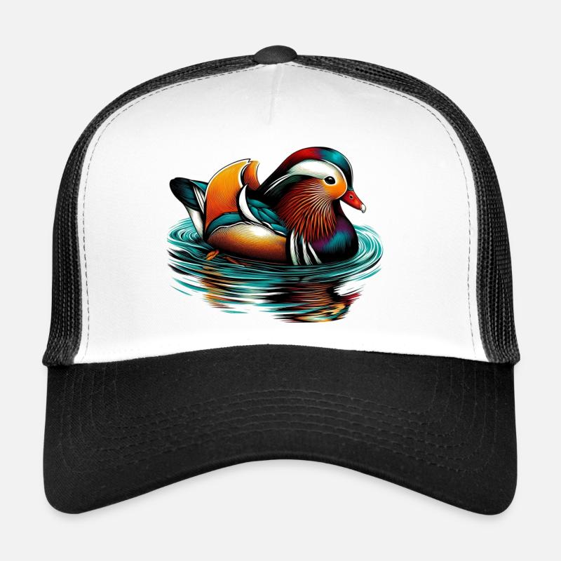 Mandarin duck Trucker Cap