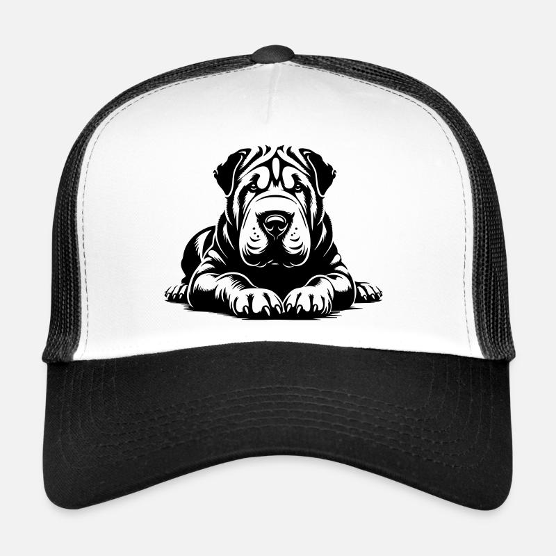 Shar Pei Casquette trucker 