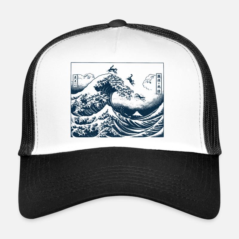 Neko Fuji San Kitten Trucker Cap