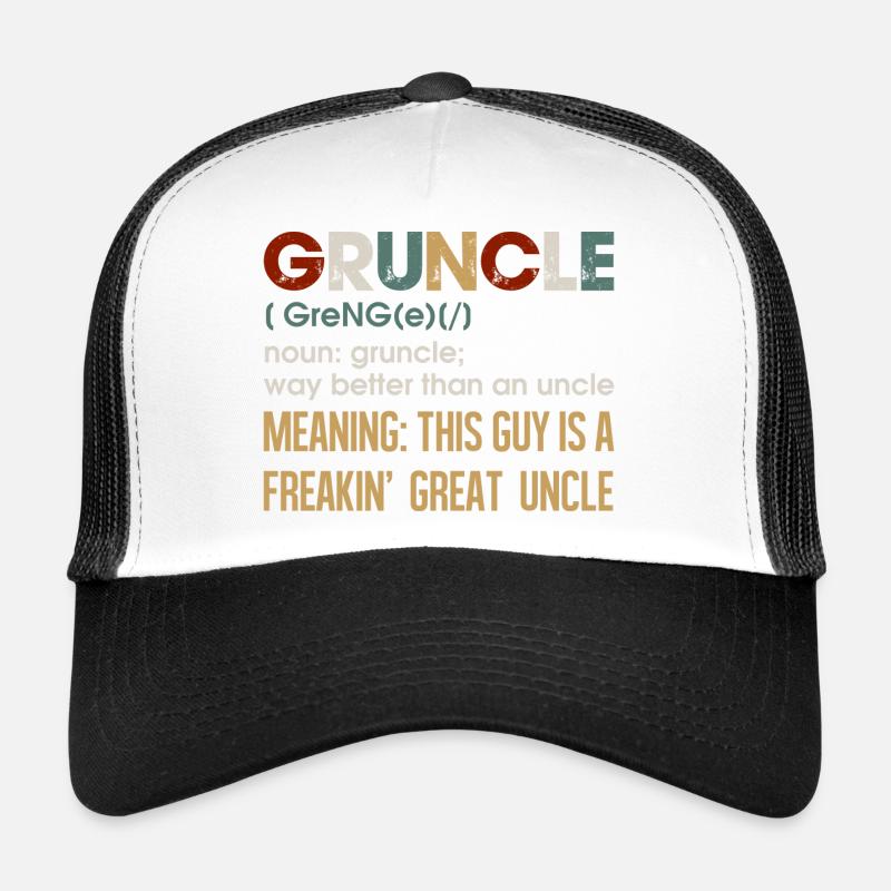 Gruncle: Der Großonkel-Vibe Trucker Cap