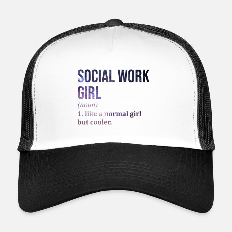Social Work Trucker Cap