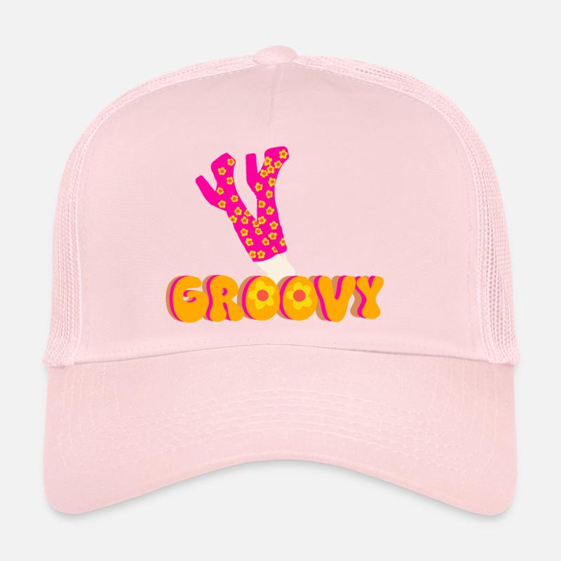 Funky Groovy Disco Plateau Stiefel Trucker Cap