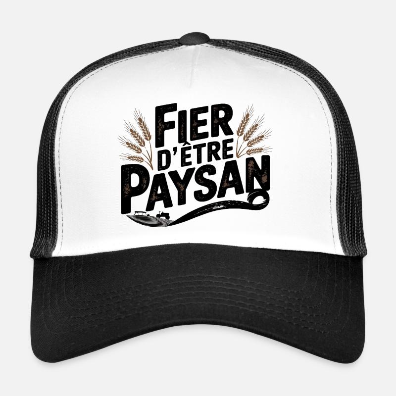 Fier d'être Paysan Casquette trucker 