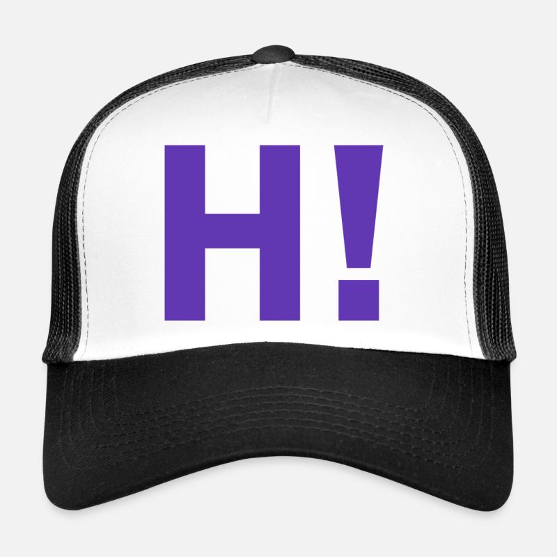 H point d'exclamation Casquette trucker 