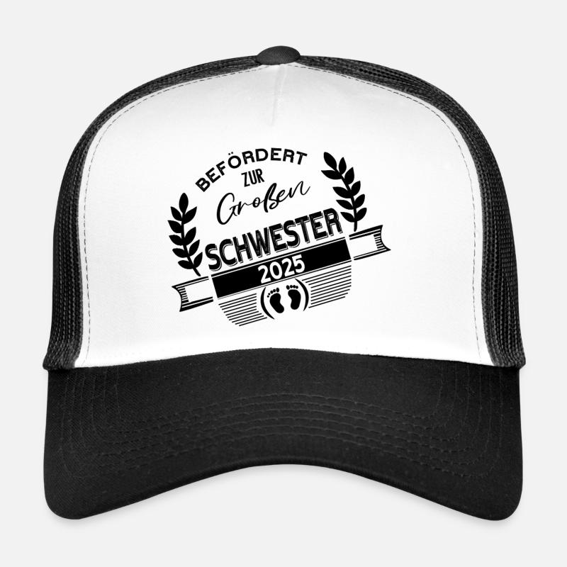 Große Schwester 2025 – stolz & bereit! Trucker Cap