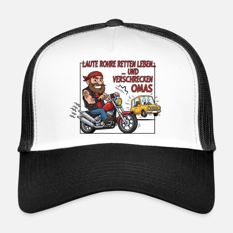 Laute Rohre retten Leben Trucker Cap