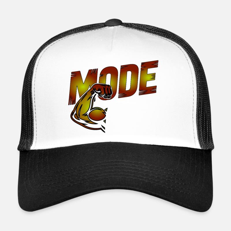 Empowerment Fist with Bold Text Trucker Cap