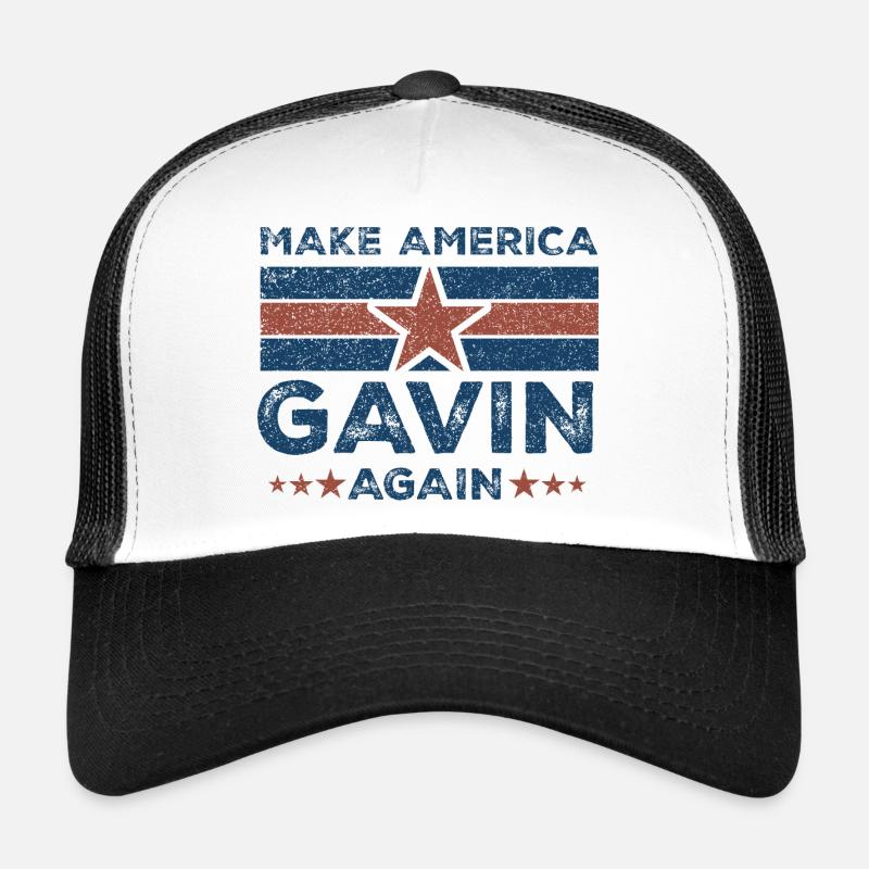 Gavin Make America   Trucker Cap