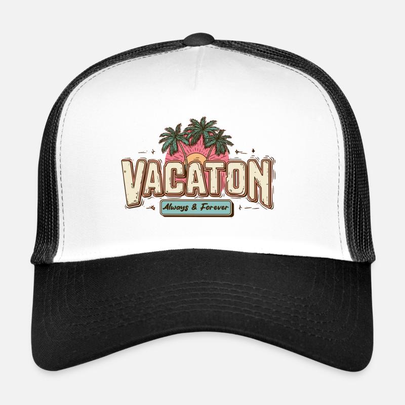 Vacation Retro Trucker Cap