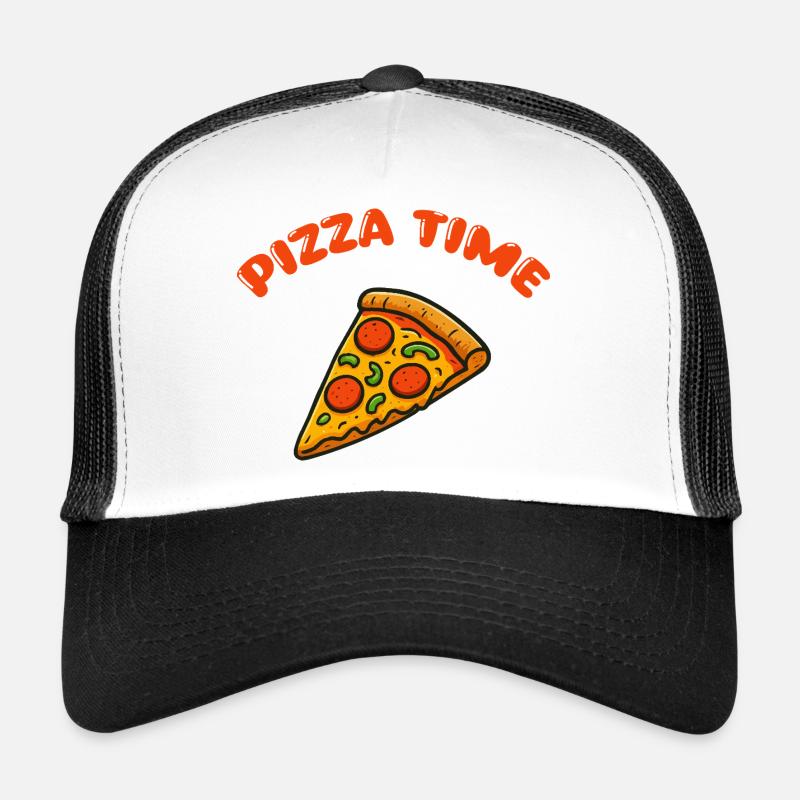 Pizza Comic Trucker Cap