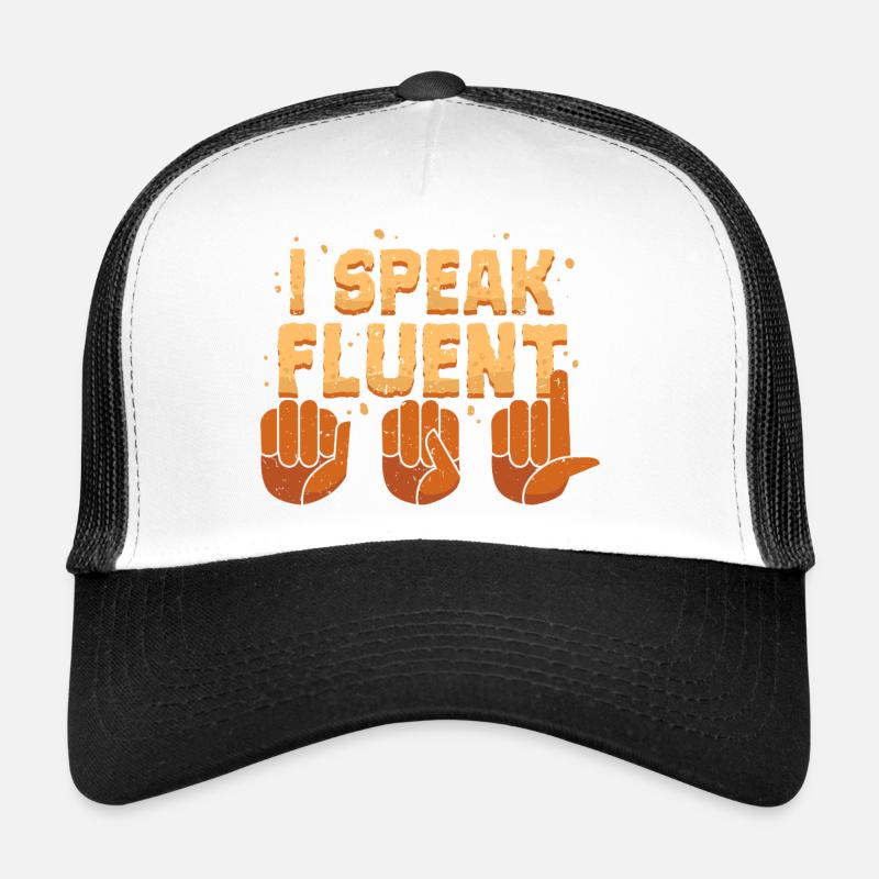 Sourd, sourd, malentendant Casquette trucker 