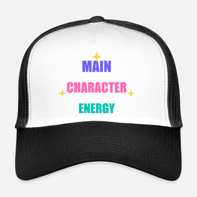 Main Character Energy Trucker Cap
