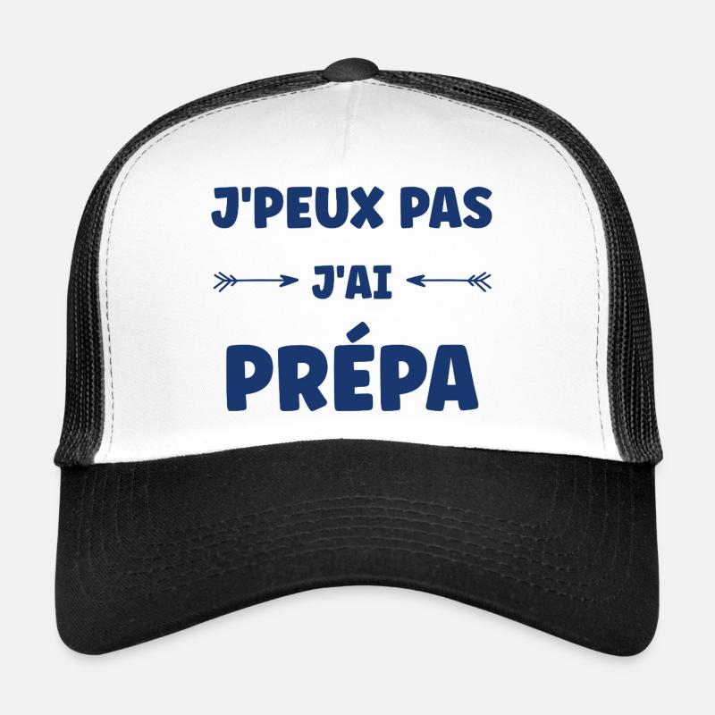 J'peux pas j'ai prépa Casquette trucker 