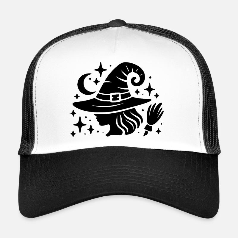 Witch Design Trucker Cap