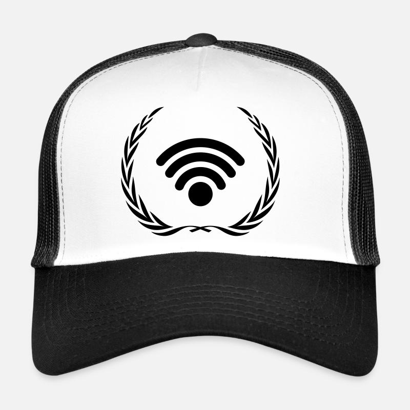Couronne Internet Wi-Fi Casquette trucker 