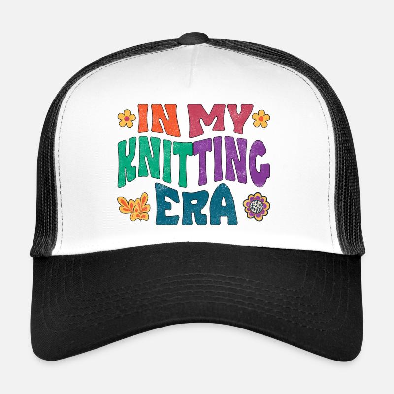 À l’époque du tricot Casquette trucker 