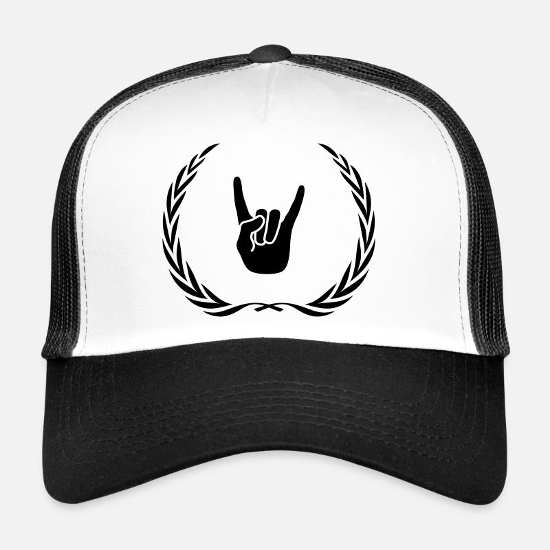 Couronne de symbole de la main du parti Casquette trucker 