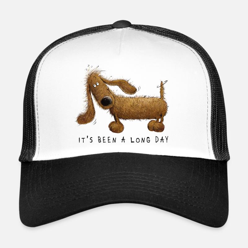 Drôle teckel teckel dictons cadeau Casquette trucker 