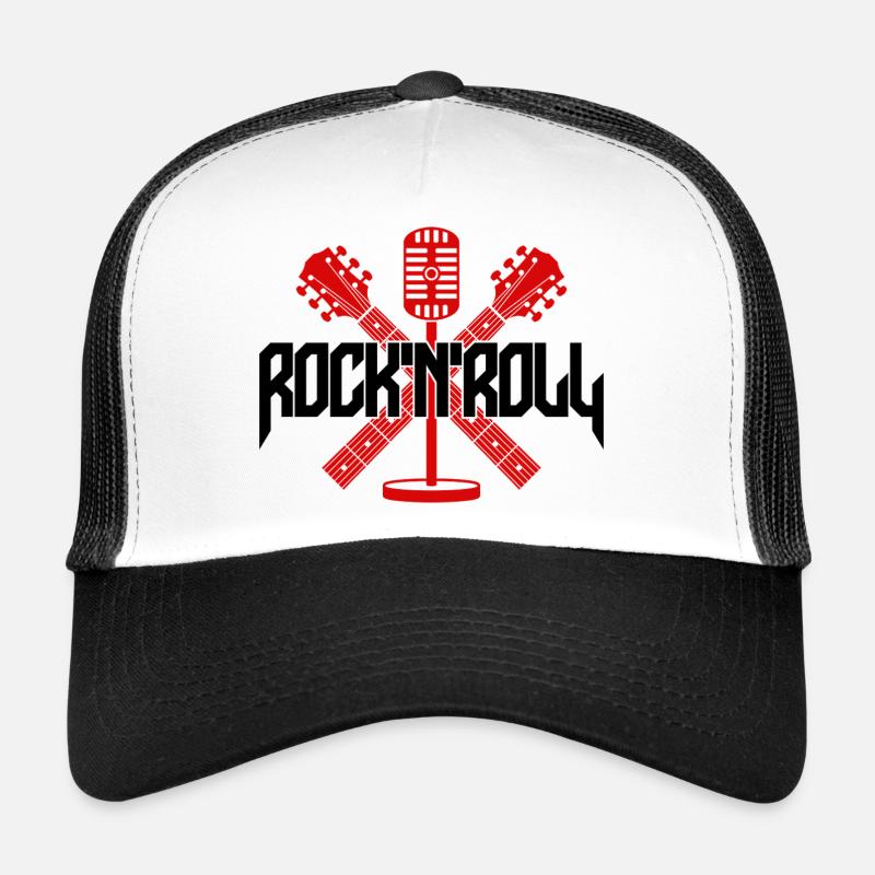 Micro et guitares Rock 'n' Roll Casquette trucker 