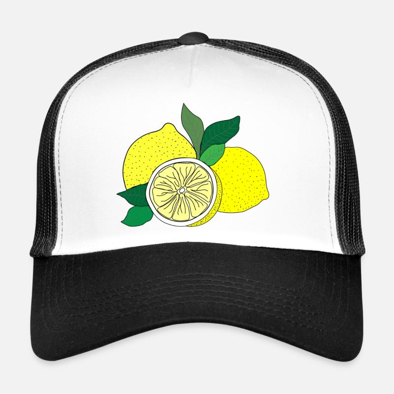Imprimé agrume Casquette trucker 