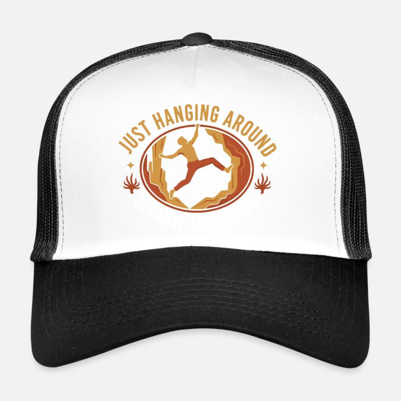 Juste traîner parce que la vie est géniale Casquette trucker 
