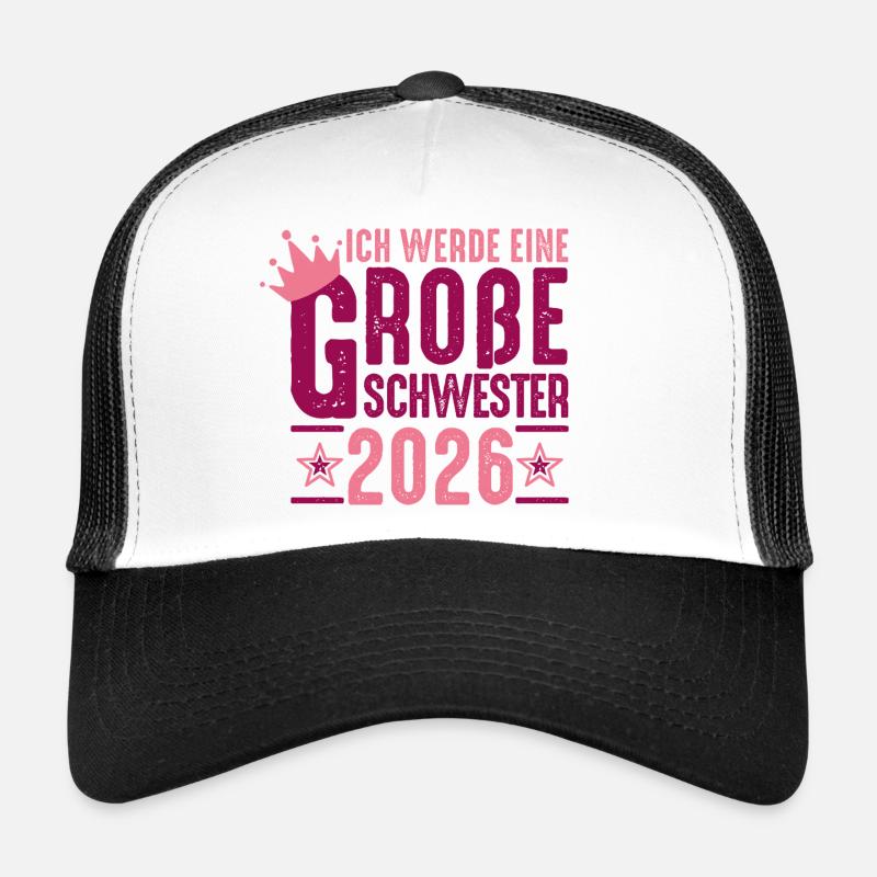 I Will Be Big Sister 2026 Pregnancy Trucker Cap