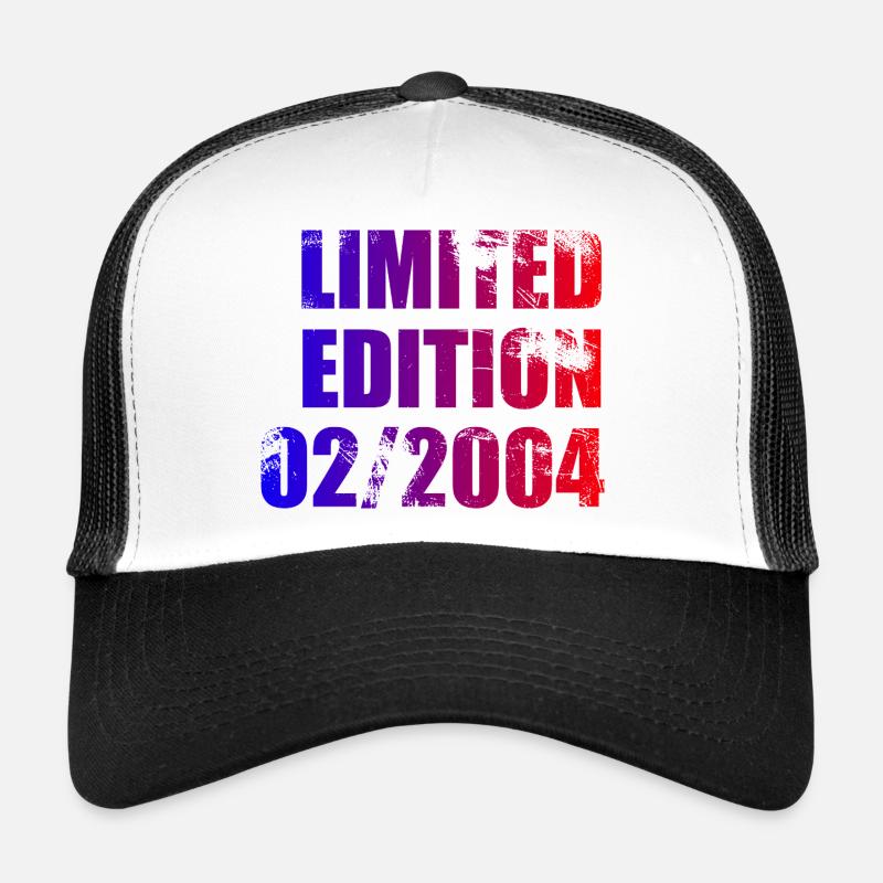 22e anniversaire Édition Limitée 02/2004 Casquette trucker 