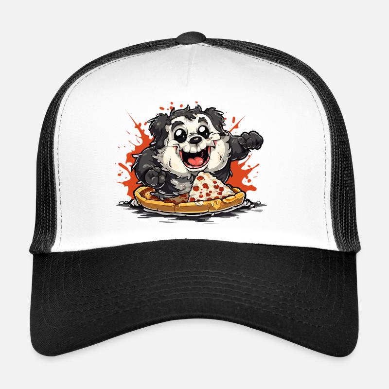 Pizza Panda : Happy Snack Casquette trucker 