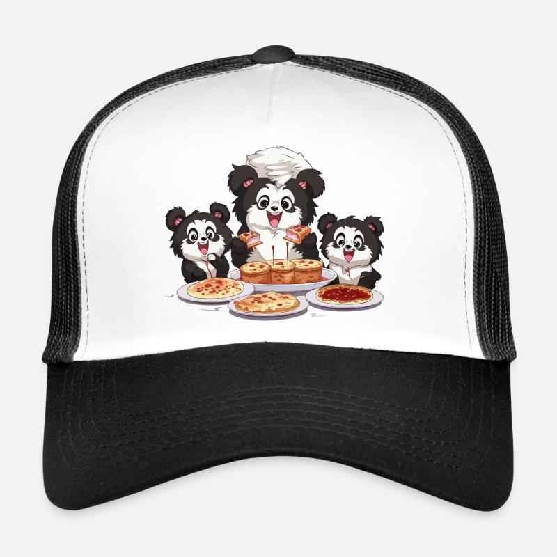 Panda Pizza Fest Casquette trucker 