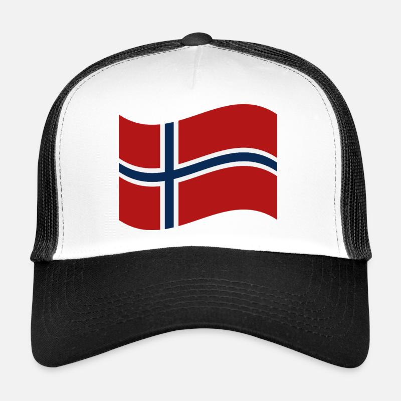 Norwegische Flagge Trucker Cap
