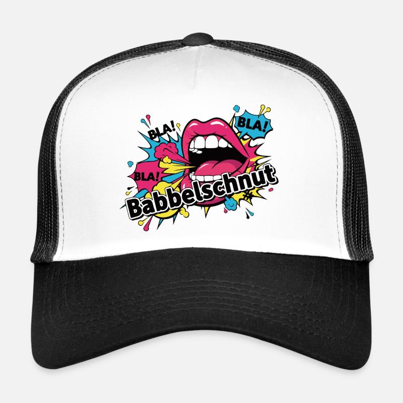 Babbelschnut - dialecte proverbique du Bade Casquette trucker 