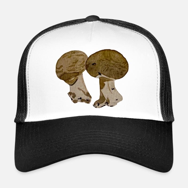 Pilze in Aquarell Trucker Cap