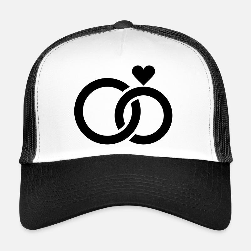 Mariage, fiançailles, célébration de mariage Casquette trucker 