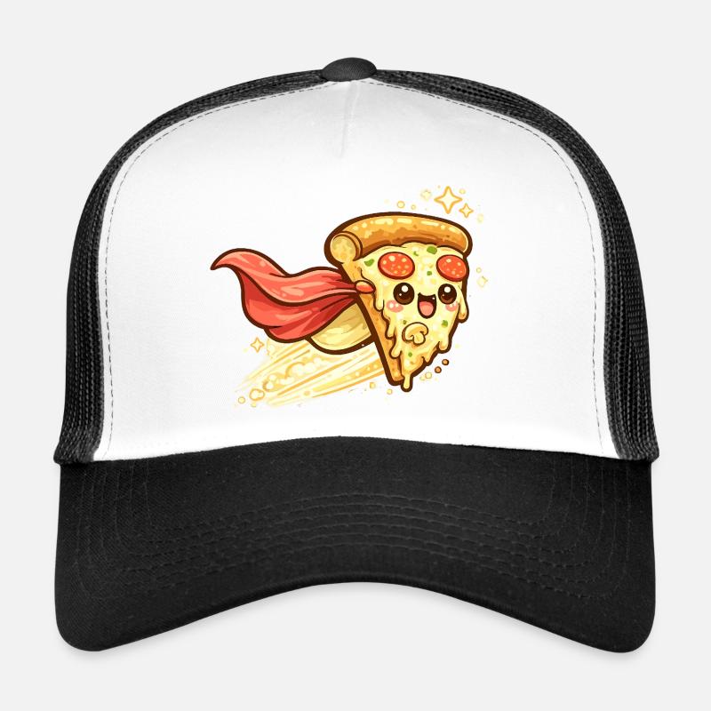 Héros pizza avec cape Casquette trucker 